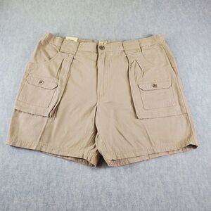Red Head Brand Co Shorts Mens 44 Khaki Beige Beachcomber Cargo Flat Front